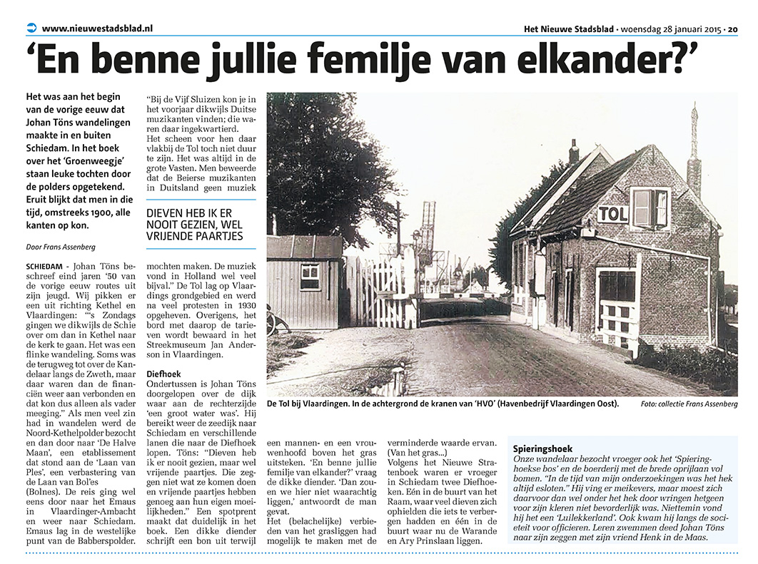 Nieuwe Stadsblad 28 januari 2015
